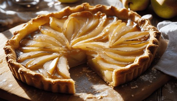Comment préparer une délicieuse tarte aux poires sans douleur