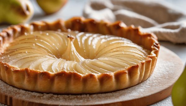 Cuisinez une tarte aux poires sans pâte simple et savoureuse