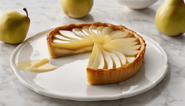 Oserez-vous la tarte aux poires sans pâte délicieusement légère ?